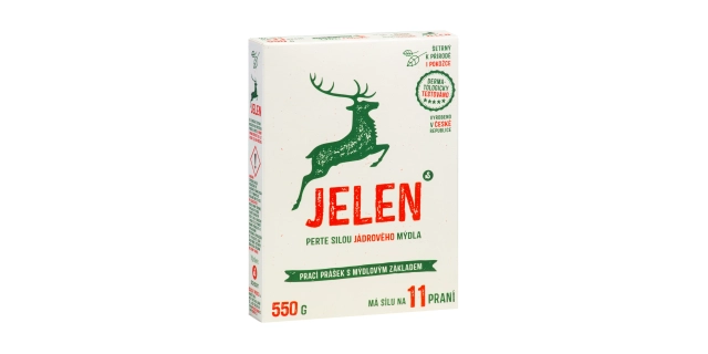 Jelen mýdlový prášek 550 g                                                                                                                                                                                                                                